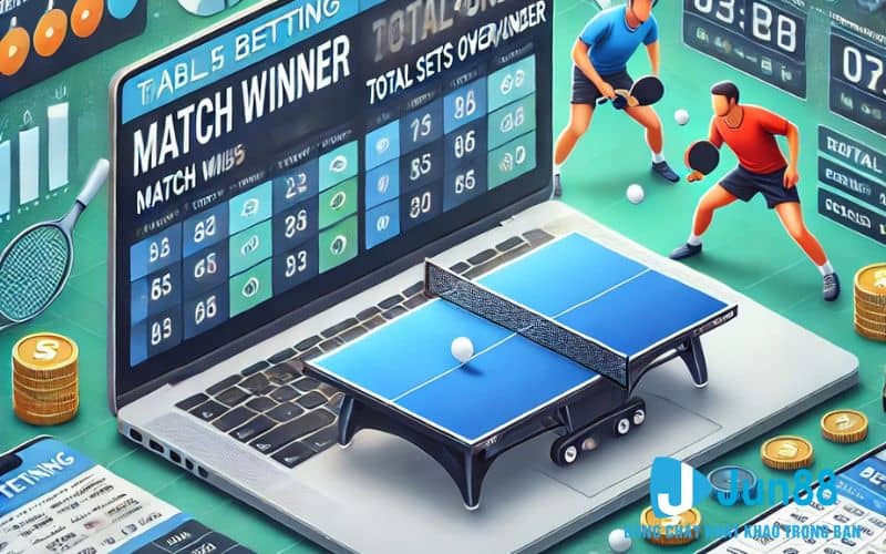 Luật chơi cá cược bóng bàn tại Jun88 Luật chơi cá cược bóng bàn tại Jun88