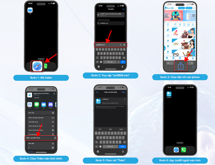Các bước tải jun88 trên IOS Các bước tải jun88 trên IOS