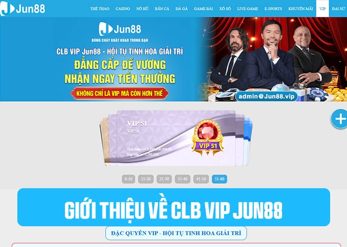 Giới thiệu về chính sách của CLB VIP Jun88 Giới thiệu về chính sách của CLB VIP Jun88