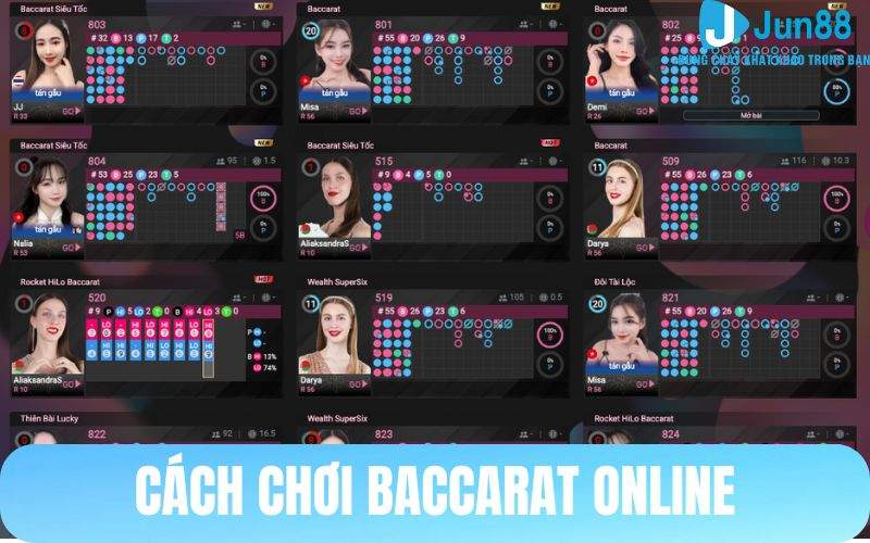 Hướng dẫn cách chơi Baccarat online dễ hiểu nhất